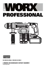 Worx Professional WU398 Instructions Manual preview