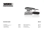 Worx Professional WU644 Manual preview