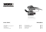 Worx Professional WU652 Manual предпросмотр