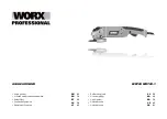 Worx Professional WU720 Manual предпросмотр