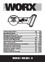 Preview for 1 page of Worx 6924283230203 Original Instructions Manual