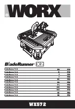 Worx BladeRunner X2 WX572 Original Instructions Manual preview