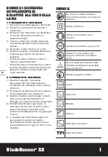 Preview for 32 page of Worx BladeRunner X2 WX572 Original Instructions Manual