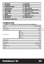 Preview for 9 page of Worx BladeRunner X2 Original Instructions Manual