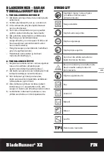 Preview for 23 page of Worx BladeRunner X2 Original Instructions Manual