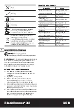 Preview for 30 page of Worx BladeRunner X2 Original Instructions Manual