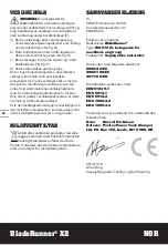 Preview for 32 page of Worx BladeRunner X2 Original Instructions Manual