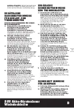 Preview for 17 page of Worx BRUSHLESS MOTOR WX813 Series Original Instructions Manual