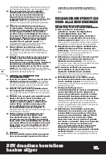 Preview for 50 page of Worx BRUSHLESS MOTOR WX813 Series Original Instructions Manual