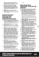 Preview for 87 page of Worx BRUSHLESS MOTOR WX813 Series Original Instructions Manual