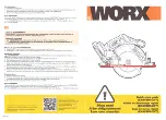 Worx EXACTRACK Quick Start Manual предпросмотр