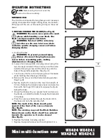 Предварительный просмотр 11 страницы Worx HandyCut WX424.2 Safety And Operating Manual