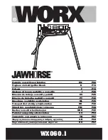 Preview for 1 page of Worx Jawhorse WX060 Original Instructions Manual