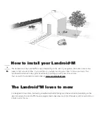 Preview for 4 page of Worx Landroid Installation Manual