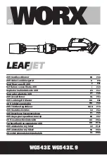 Worx LeafJet WG543E Original Instructions Manual preview