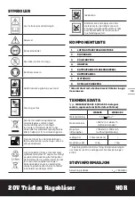 Предварительный просмотр 79 страницы Worx LeafJet WG543E Original Instructions Manual