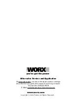 Предварительный просмотр 16 страницы Worx Maker X WX743 Safety And Operating Manual Original Instructions