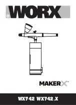 Preview for 1 page of Worx MAKERX WX742 Manual