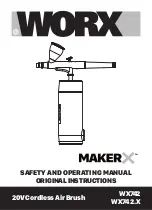 Preview for 1 page of Worx MAKERX WX742 Safety And Operating Manual Original Instructions