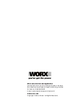 Preview for 16 page of Worx MAKERX WX742 Safety And Operating Manual Original Instructions