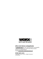 Preview for 16 page of Worx MAKERX WX744 Safety And Operating Manual