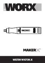 Worx MARKERX WX739 Original Instructions Manual предпросмотр