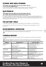 Preview for 21 page of Worx Nitro WG186E.1 Original Instruction