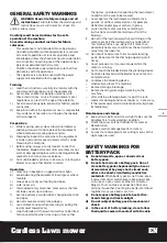 Preview for 7 page of Worx NITRO WG749E Manual