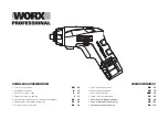 Worx PROFESSIONAL WU253 Original Instructions Manual preview