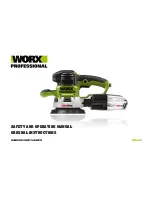 Worx Professional WU654 Safety And Operating Manual preview