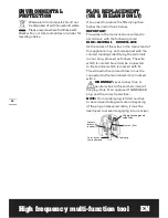 Preview for 12 page of Worx Sonicrafter WX671 User Manual