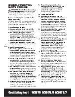 Preview for 3 page of Worx Sonicrafter WX676 Safety And Operating Manual