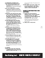 Preview for 4 page of Worx Sonicrafter WX676 Safety And Operating Manual