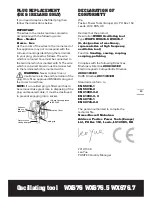 Preview for 14 page of Worx Sonicrafter WX676 Safety And Operating Manual