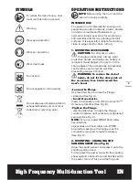 Preview for 9 page of Worx Sonicrafter WX677 Original Instructions Manual