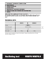 Preview for 5 page of Worx Sonicrafter WX678 Safety And Operating Manual