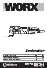 Worx Sonicrafter WX679L Manual preview