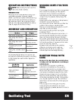 Preview for 9 page of Worx Sonicrafter WX681 Manual