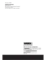 Предварительный просмотр 12 страницы Worx Sonicrafter WX682 Safety And Operating Manual