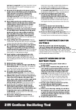 Предварительный просмотр 7 страницы Worx Sonicrafter WX696 Original Instructions Manual