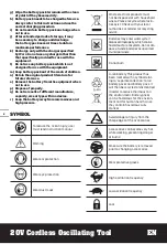 Preview for 8 page of Worx Sonicrafter WX696 Original Instructions Manual