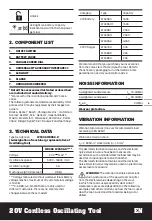 Preview for 9 page of Worx Sonicrafter WX696 Original Instructions Manual