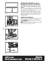 Предварительный просмотр 12 страницы Worx Trans4mer WX540 Safety And Operating Manual