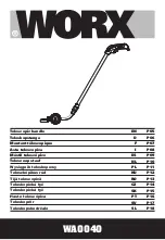 Worx WA0040 Original Instructions Manual preview