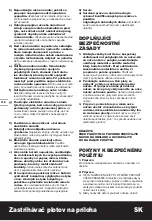 Preview for 118 page of Worx WA0220 Original Instructions Manual