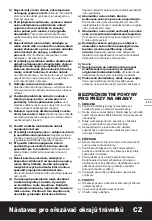 Предварительный просмотр 111 страницы Worx WA0223 Original Instructions Manual