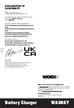 Предварительный просмотр 8 страницы Worx WA3867 Safety And Operating Manual