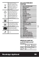 Preview for 151 page of Worx WG186E Original Instructions Manual