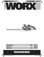 Worx WG202 Instructions Manual предпросмотр