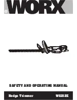 Worx WG212E Safety And Operating Manual preview